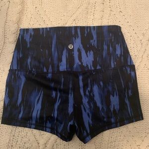 Lululemon Black & Blue Shorts